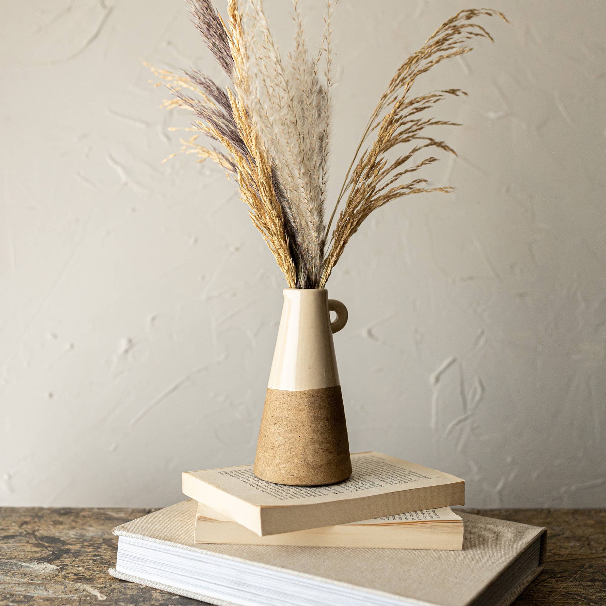 Gale Pitcher Vase Brown    decor Foreside Home & Garden- Tilden Co.