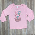 Happy Easter Girls Shirt - Final Sale     Daydreamer Creations- Tilden Co.