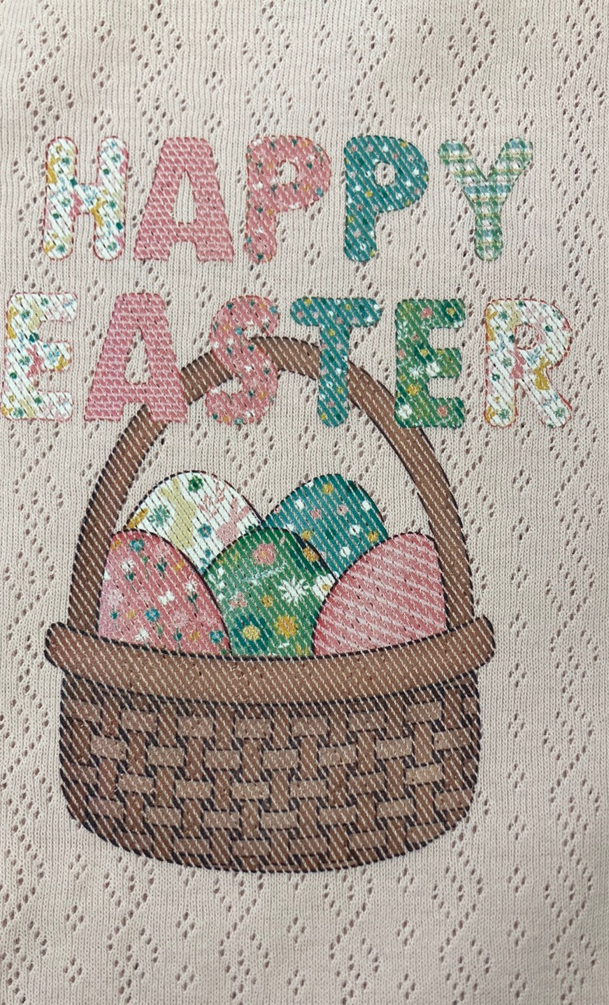 Happy Easter Basket Onesie - Final Sale     Daydreamer Creations- Tilden Co.