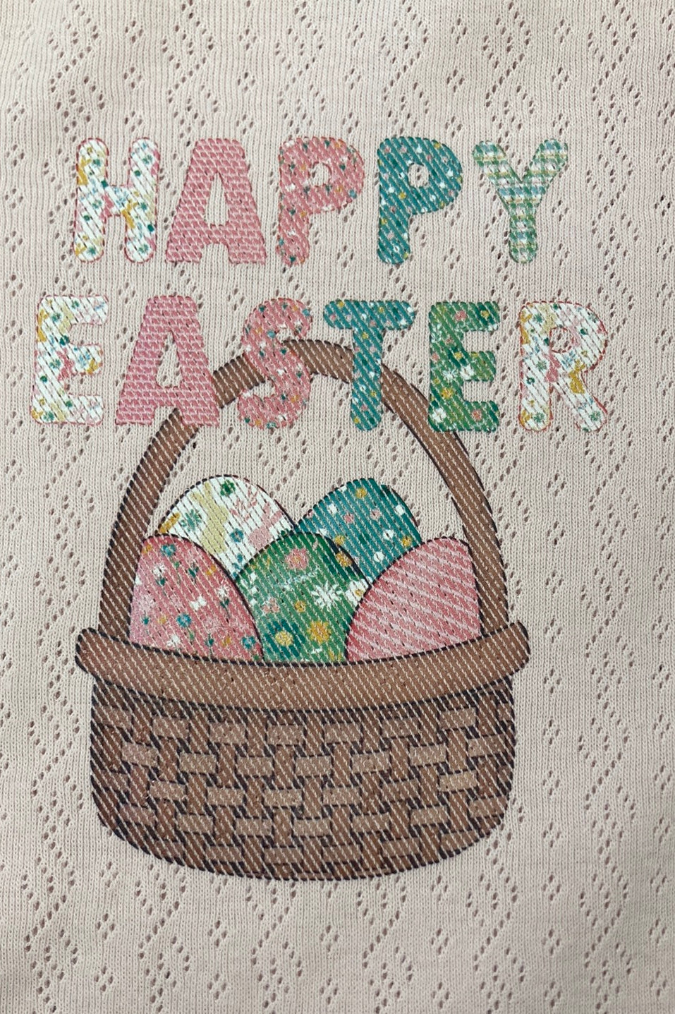 Happy Easter Basket Onesie - Final Sale     Daydreamer Creations- Tilden Co.