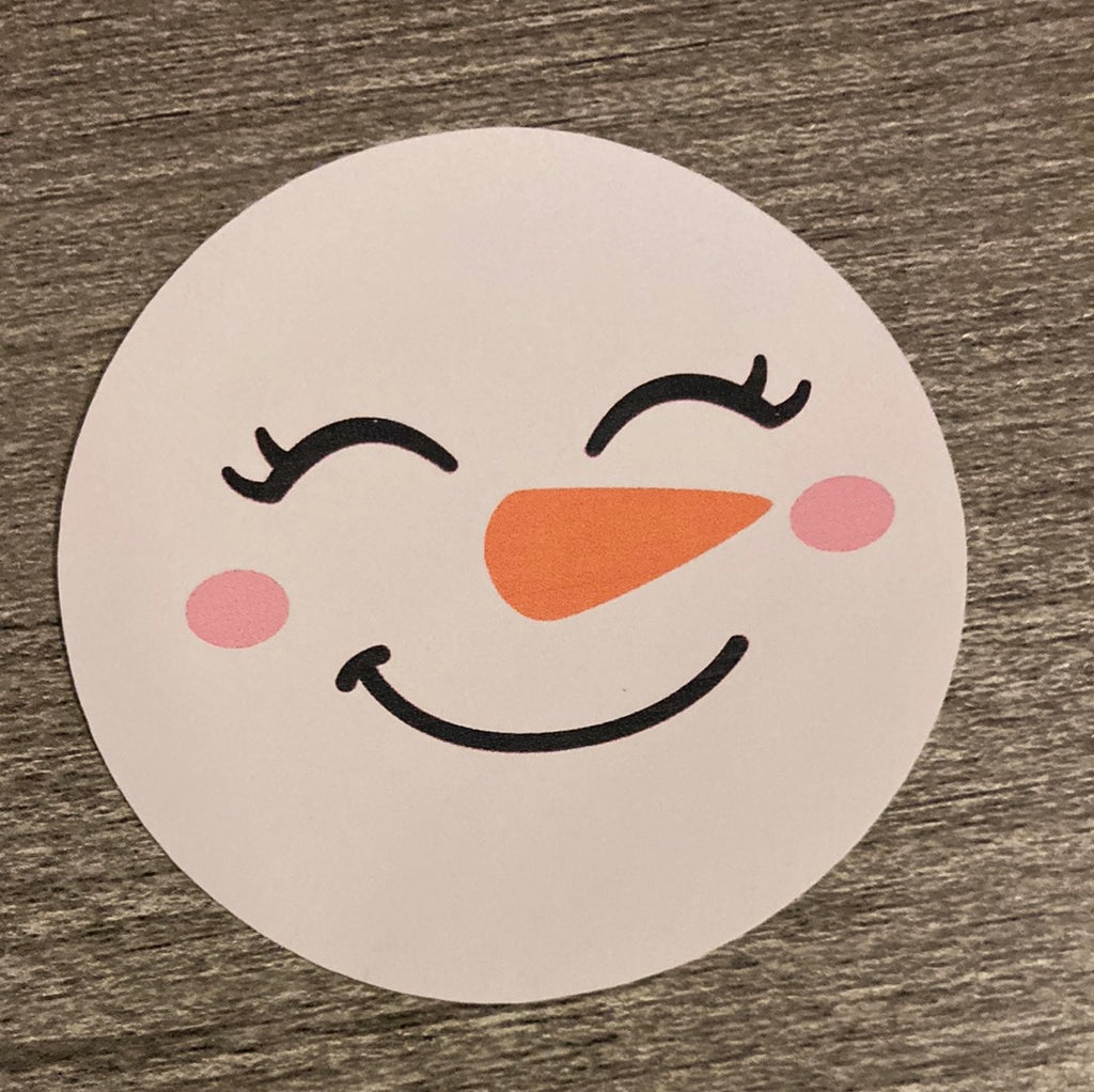 Happy Snowman Sticker     Daydreamer Creations- Tilden Co.